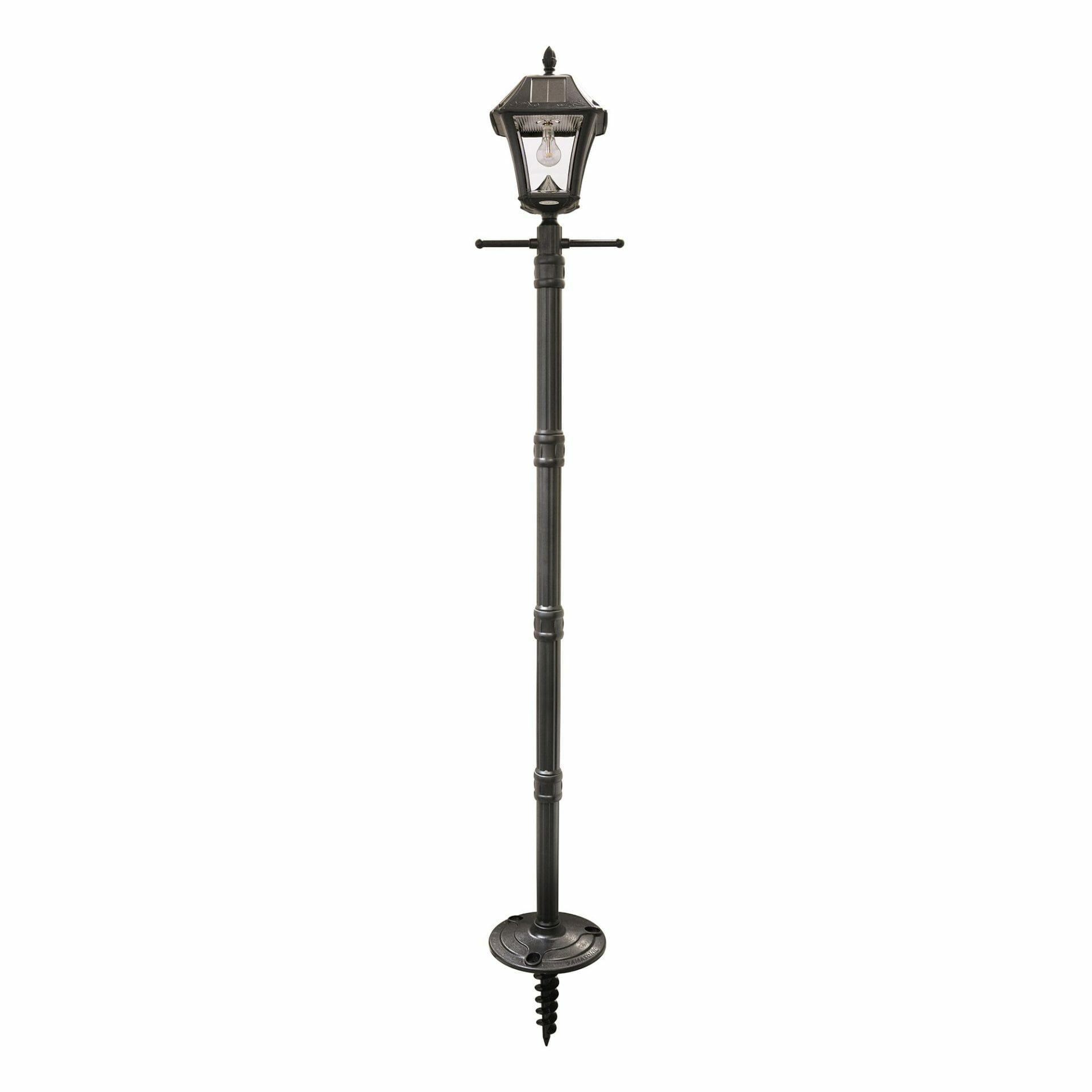Baytown II Bulb Solar Lamp Post