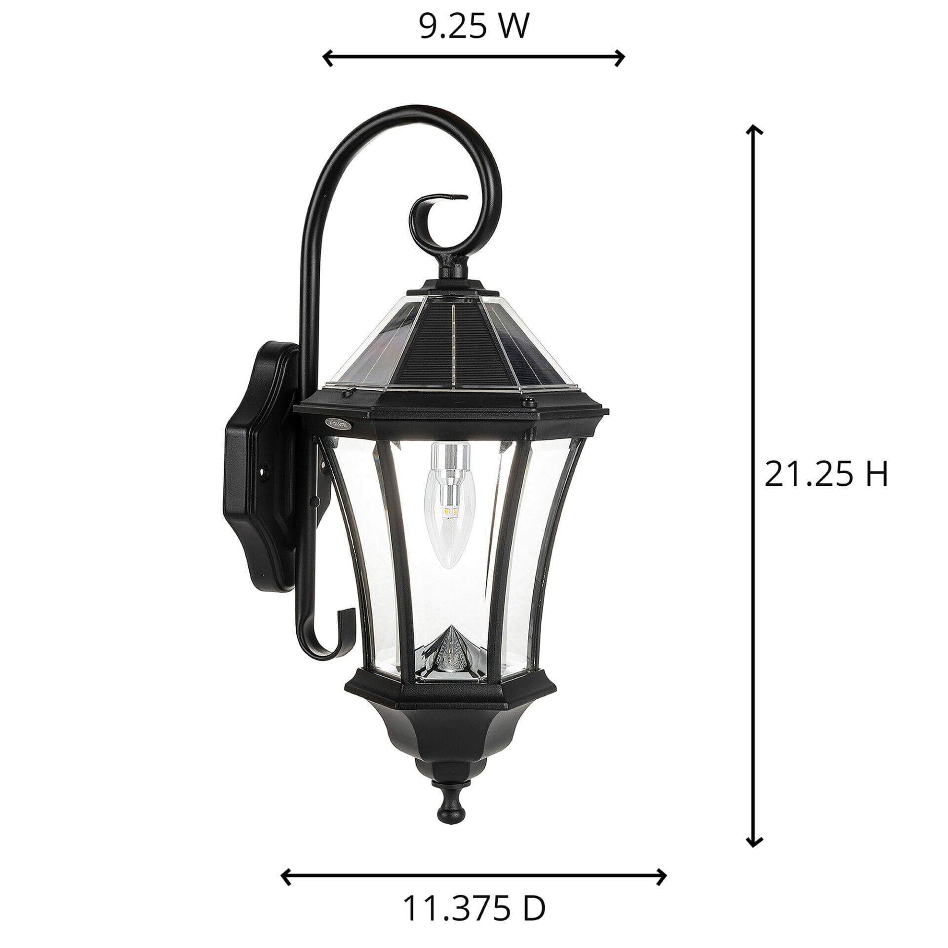 Victorian Morph Solar Wall Light
