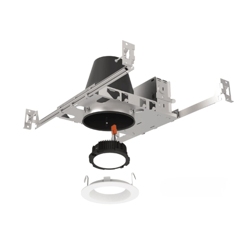 4″ New Construction LED IC Housings - 6 Pack