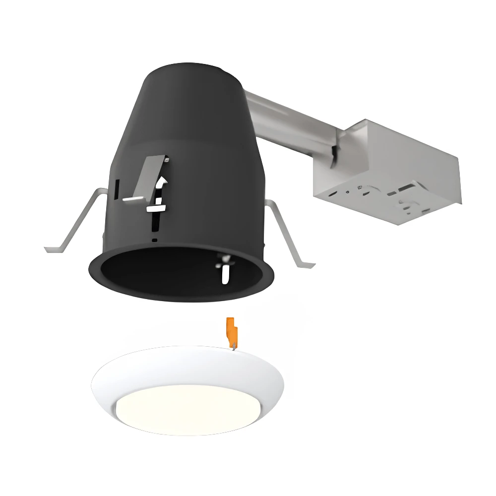 6″ Shallow Remodel LED IC Housings - 6 Pack