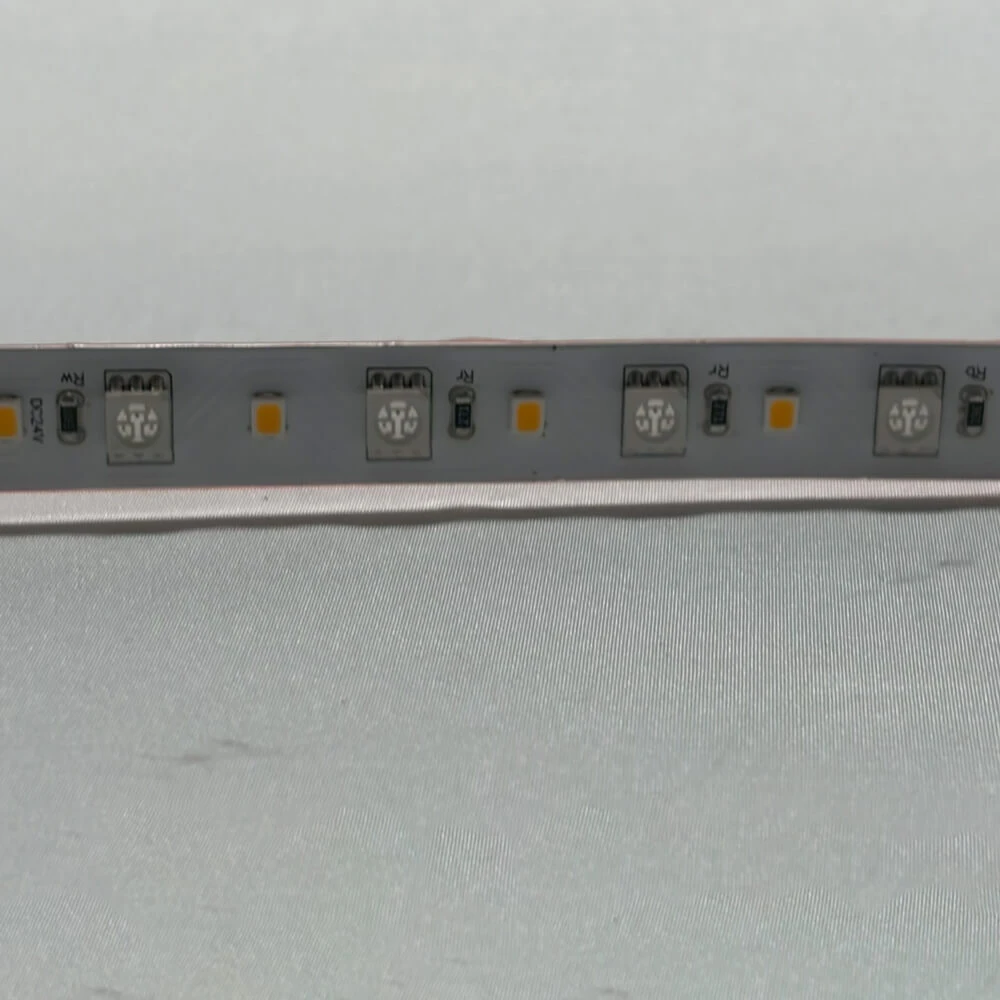 24V 16FT Dimmable LED RGBW Under Cabinet Tape Light - RGB + 3000K