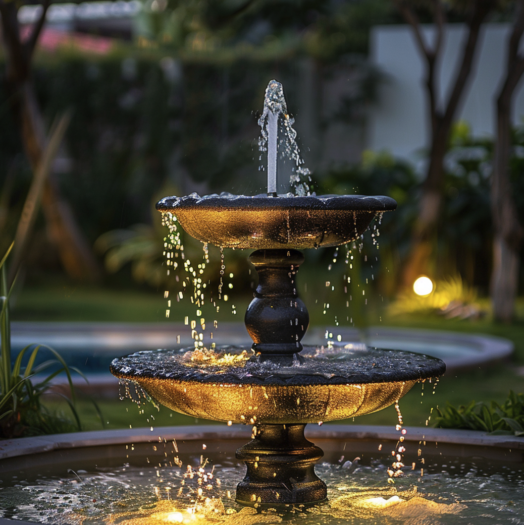 Water Symphony in Light: Explore the Beauty of Illuminated Fountains