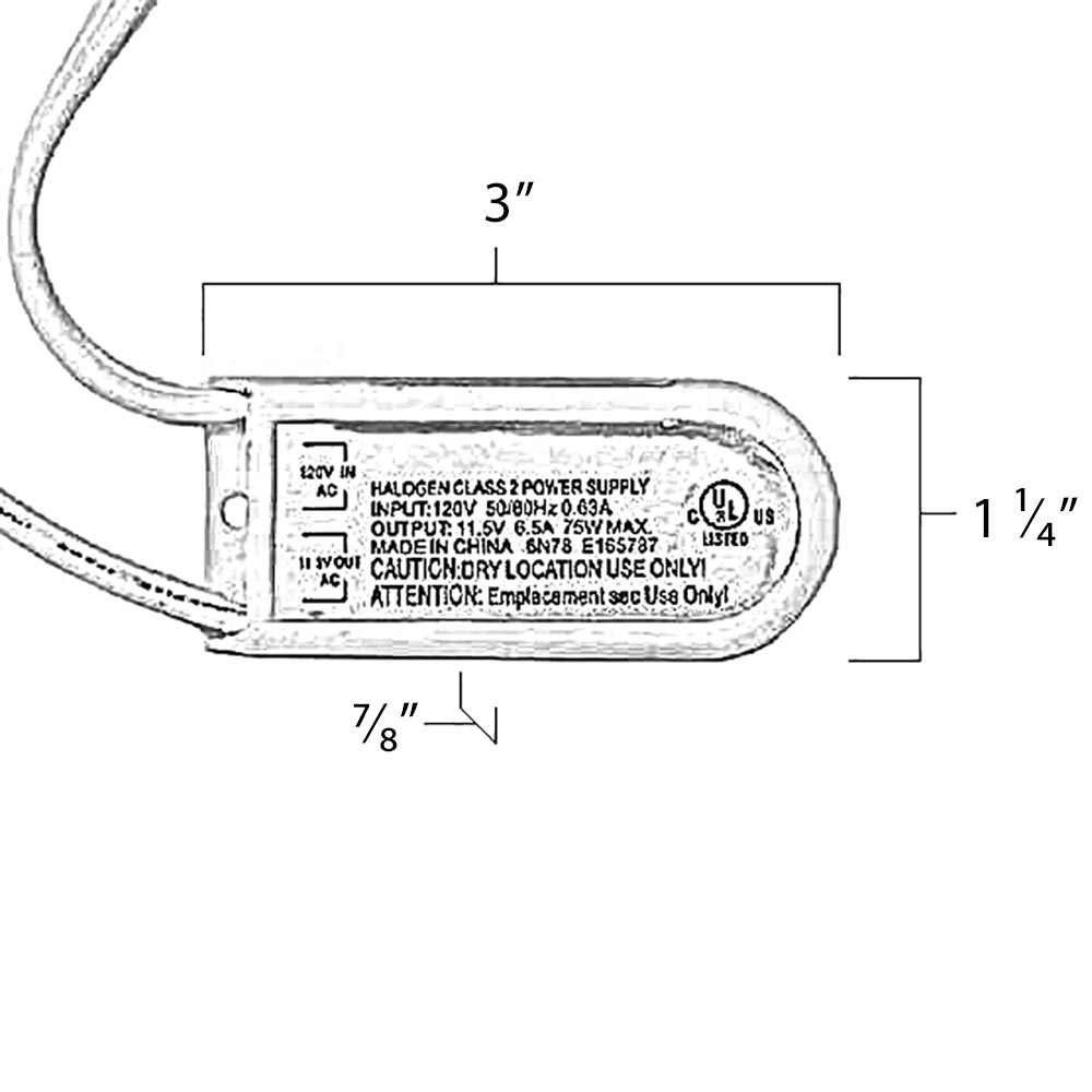 Class 2 Indoor Mini Transformer Dimensions