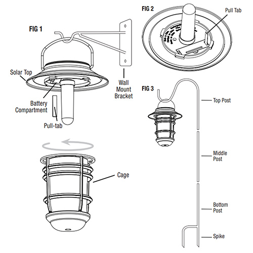 Hanging Light Instructions