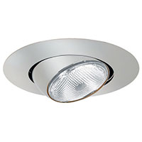 6 Inch Recessed Lighting Gimbal Trim Ring, Adjustable For PAR30/BR30 Bulbs, Copper Finish
