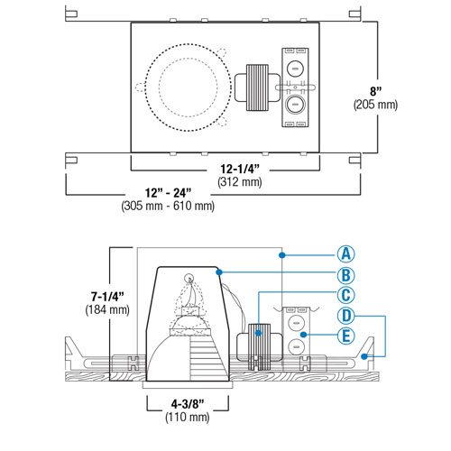 CLV1499ICTA Dimensions CLV1499ICTA Dimensions