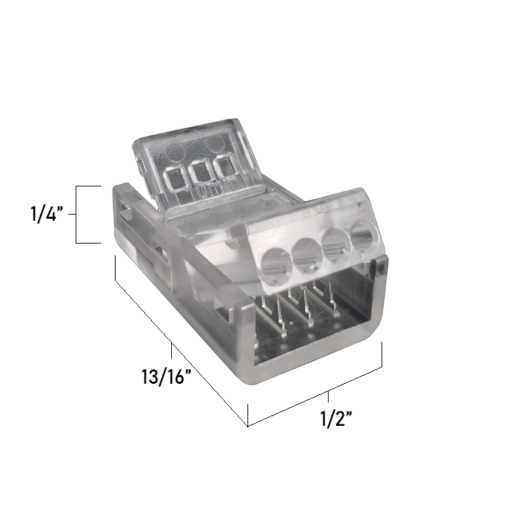 Tape Light Jumper Connector Dimensions