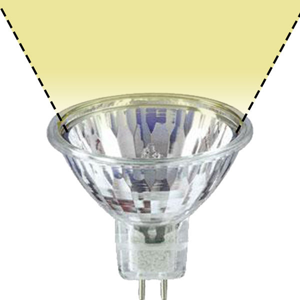 20w Clear Halogen MR16 Flood Light Bulb