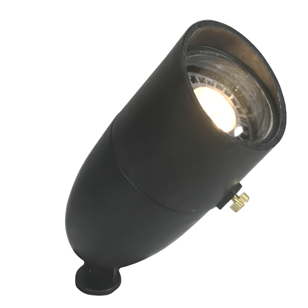 12V Mini Flexible Arm Cast Brass Spotlight | AQLighting