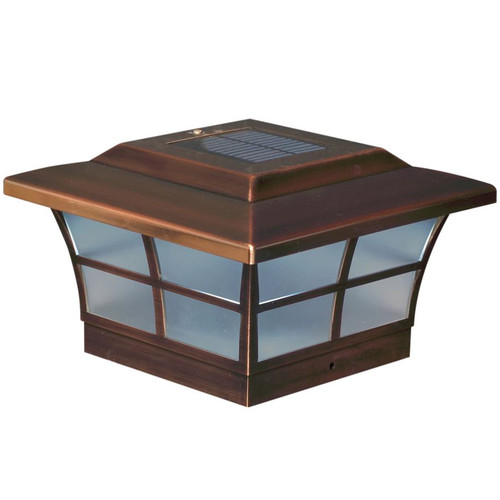 Classy Caps 6x6 Post Cap | LED Solar | AQLighting