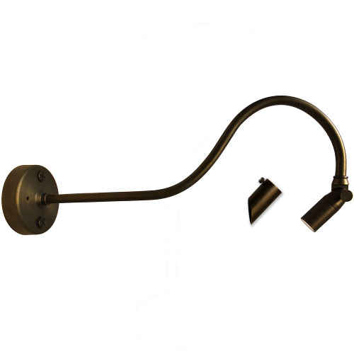 Slimline Adjustable Gooseneck LED Sign Light AQLIGHTING