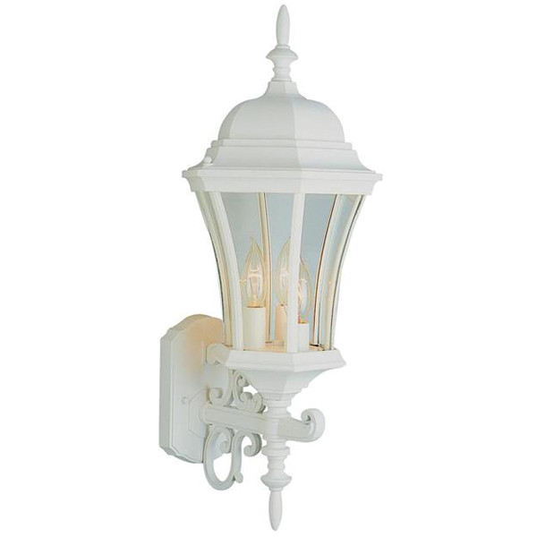 Rustic Craftsman 13 Wall Lantern 4636BK by TransGlobe