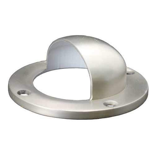 3.5" Satin Nickel Well Light Eyebrow Cover AQLighting
