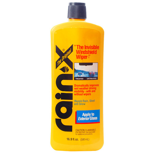 What are your thoughts on rain-x? Do you think it is really waterproof and  safe to use on a car's windshield? Are there any other products of the same  kind that you