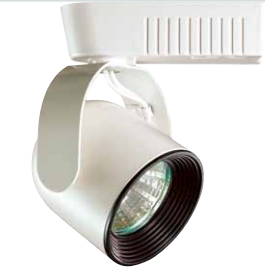 Low Voltage Round Back Track Light with Baffle | AQLighting