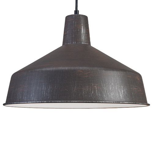 16 Inch Commercial Grade Vintage Barn Hanging Pendant Lighting - 120V -  IPL-1443