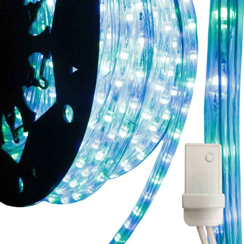 Blue led rope lights shop 120 volt