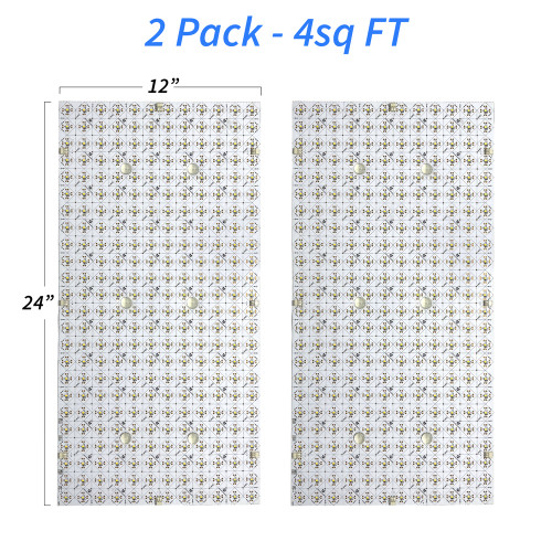 24V LED Tape Light Tile Sheet Canvas Kit | AQLighting