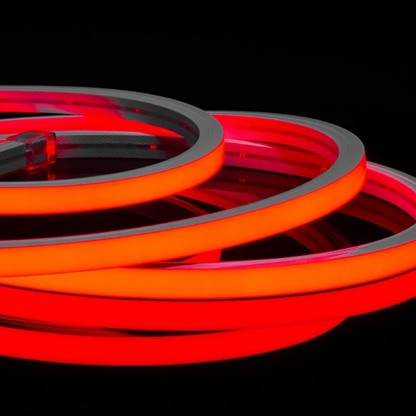 Red and orange NeonFlex Pro-V LED neon strip