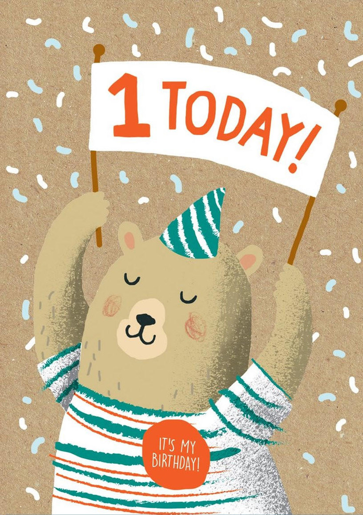 1 Today cute birthday card kids