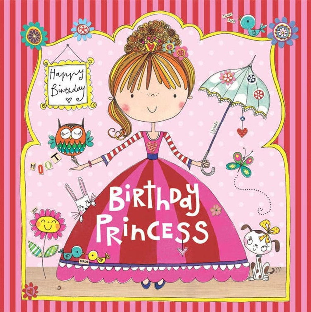 Princess | JIGSAW cute birthday card kids