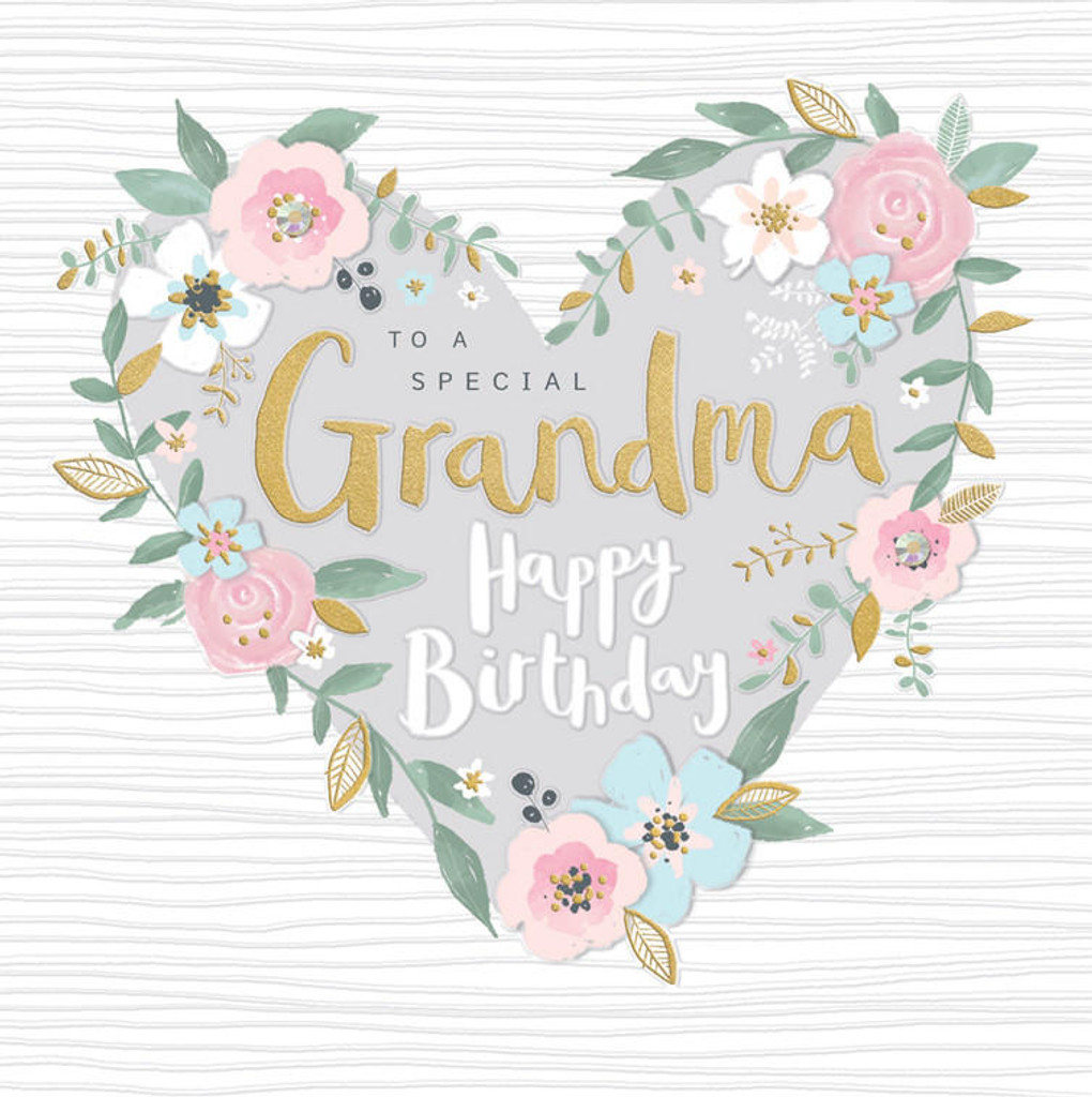 To a Special Grandma granny nana cute funny birthday card grandma