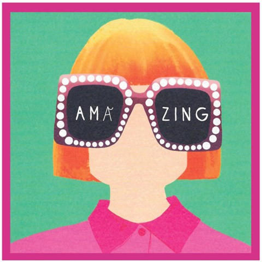 Ama-zing birthday card for her cool funny