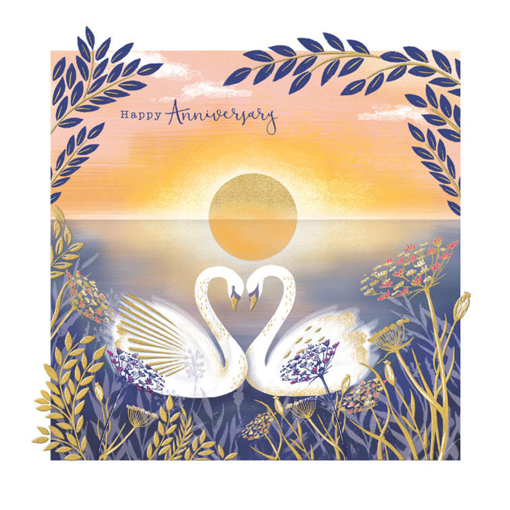 Happy Anniversary Card wedding anniversary card stylish romantic