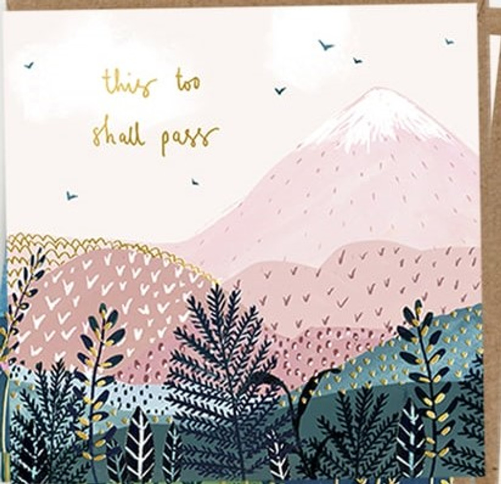 this too shall pass greeting card