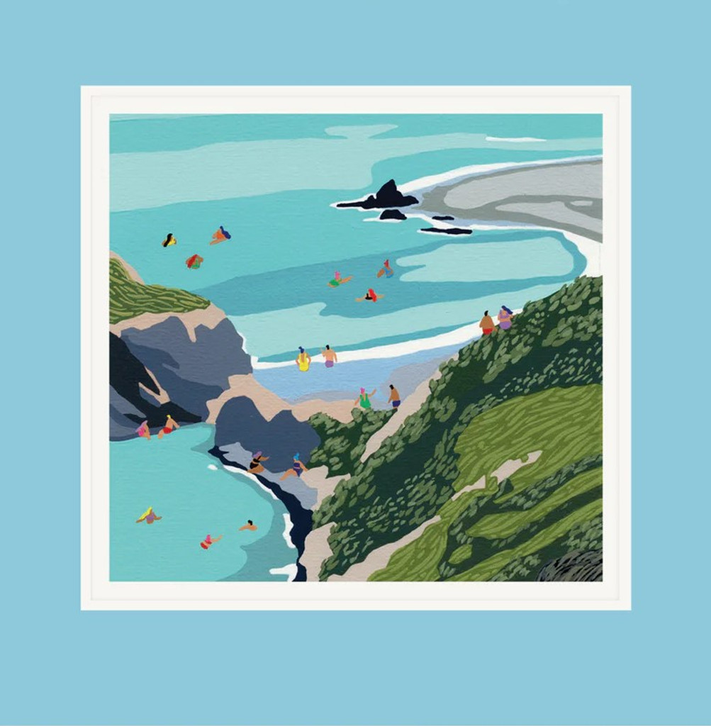 waitakere art greeting card