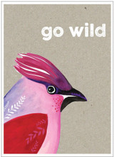 Go Wild quirky funny birthday card