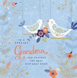 Grandma the Best granny nana cute funny birthday card grandma