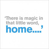 Magic New Home funny quote birthday card