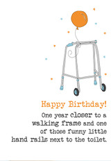 Walking Frame | Greeting Card |  Dandelion