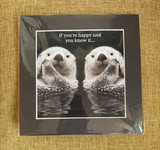 if you're happy mounted card