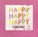 happy happy happy cute fun greeting card