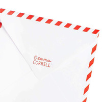 Gemma Correll Puggy Valentine's Day Card  greeting card