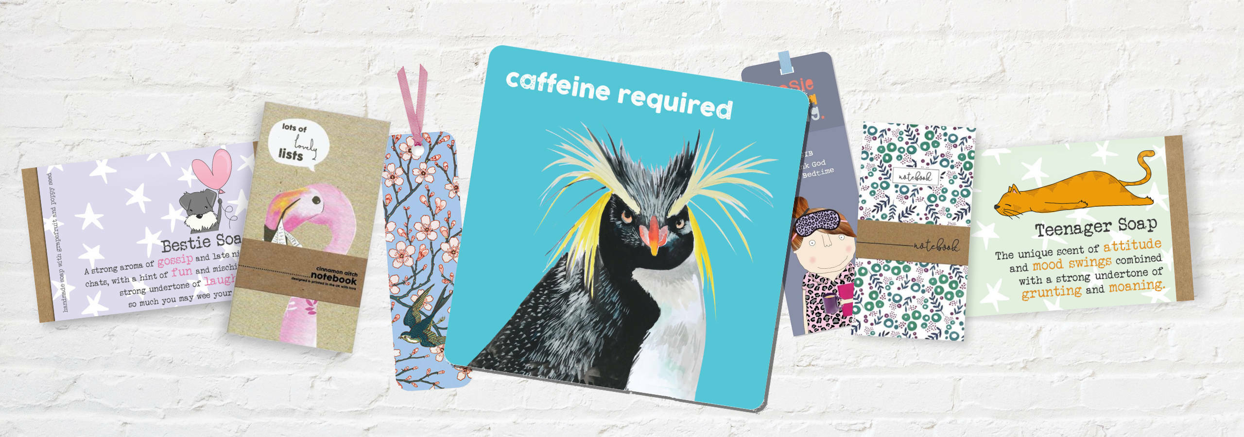 Quirky, cool, cute and funny greeting cards