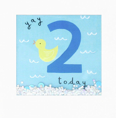 2 today Shakies Greeting Card - James Ellis