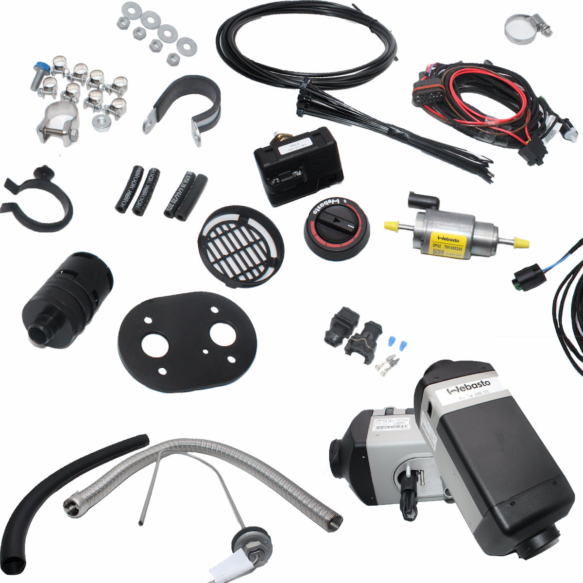 Webasto Air Top 2000 STC Diesel 24V Heater Kit | HEATSO Webasto Air Top 2000 STC Diesel 24V Heater Kit | HEATSO