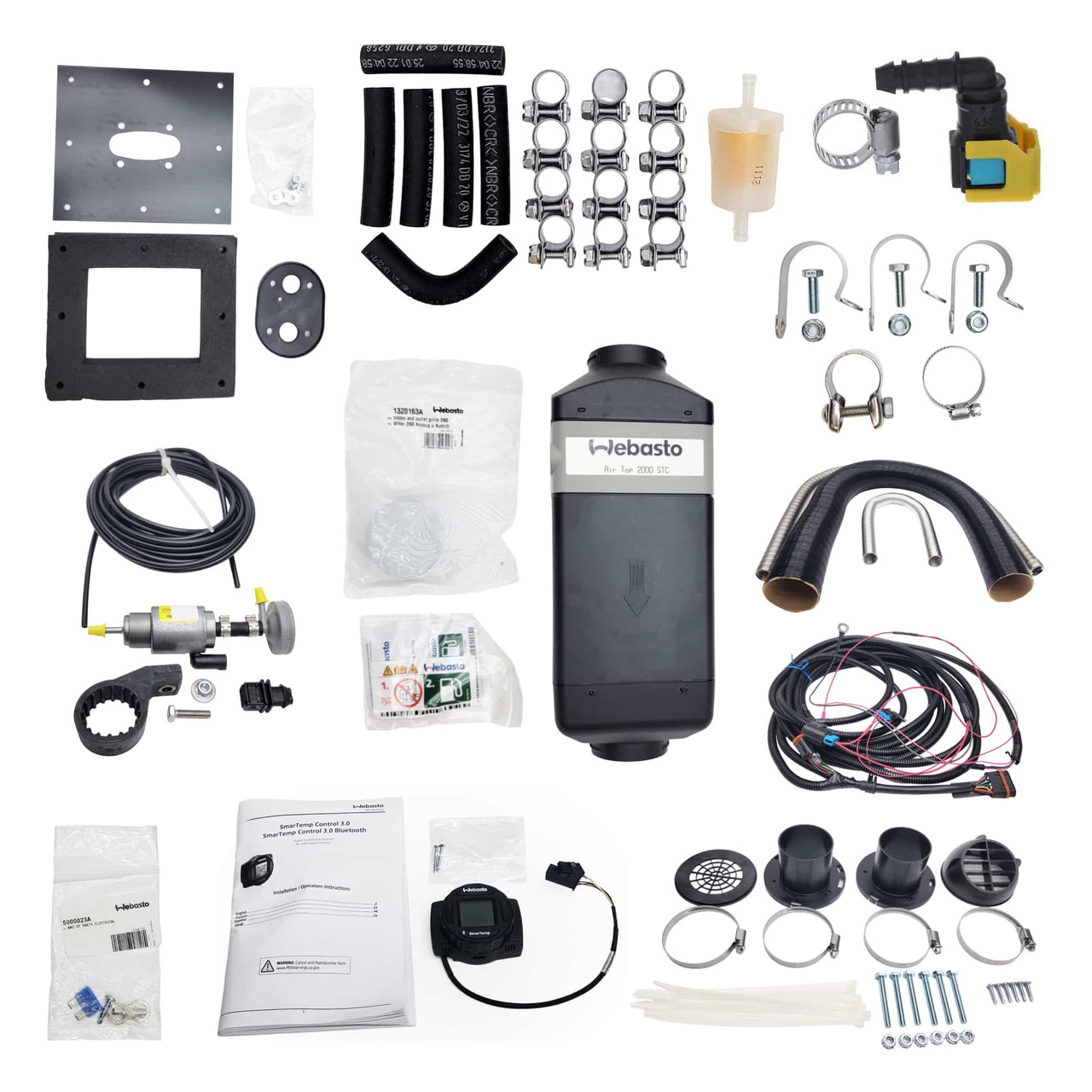 パーツ Webasto Air Top 2000 STC 24V Webasto Air Top 2000 STC 12V Ford Transit Kit | HEATSO
