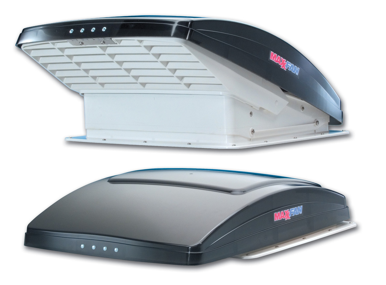 MaxxAir MaxxFan Deluxe Remote Control Roof Fan Vent HEATSO