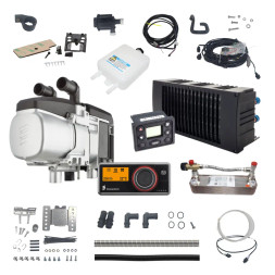 Espar Hydronic S3 B5E Gasoline 12V SILENCIO Kit with EasyStart Pro Controller