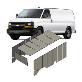 Chevy Express and AutoPly Woven Fabric Insulation Kit 