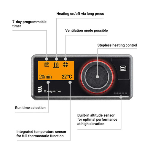 Eberspacher EasyStart Pro Controller Timer