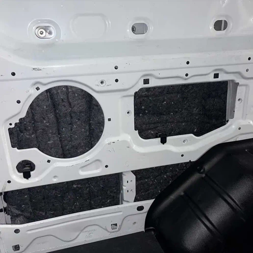 AutoPly Pre-cut Non-Woven Fabric Insulation Kit for Ford Transit - 0.5 inch thickness