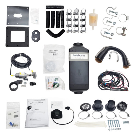 Webasto Air Top 2000 STC Gasoline Ram ProMaster kit | HEATSO