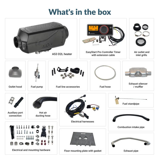 Espar Airtronic AS3 D2L Diesel 12V Sprinter Kit | HEATSO