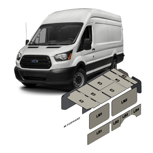 AutoPly Insulation Kit for Ford Transit - 1 inch thickness