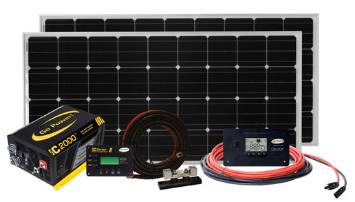 Go Power! Solar Elite System 340W (SOLAR-ELITE)